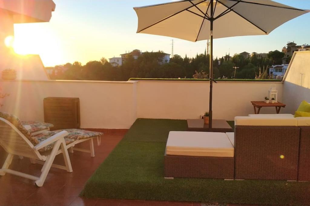 Chill Out Place For 4 In Benalmadena Pueblo Exteriör bild